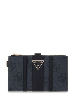 Guess - Women Laurel Ii Charcoal Logo Printed Wallet