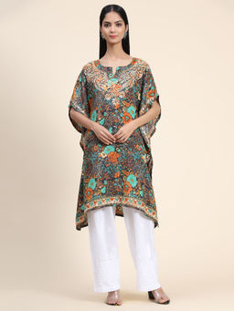 HOUSE OF KARI - Hok Fancy Kaftan For Women Grn