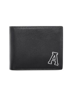 Aeropostale - Men Springhill Leather Slim Fold Wallet - Black