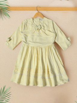 Bella Moda - Yellow Printed Dress