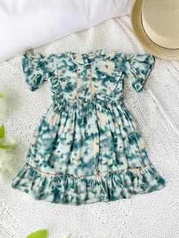 Bella Moda - Multi-Color Printed Dress