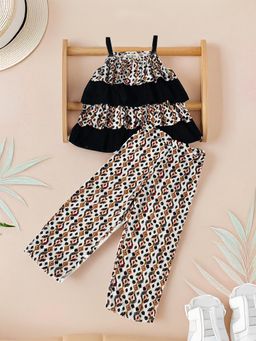 Bella Moda - Multi-Color Printed Top and Pant (Set of 2)