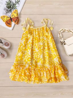 PSPeaches - Yellow Printed Dress