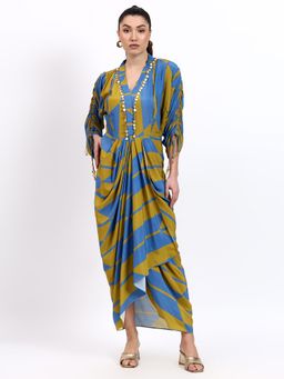 GAGAN VOHRA - Womens Printed Multi-Color Dress