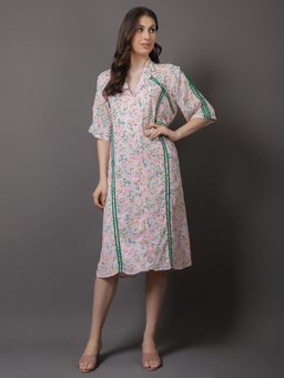 GAGAN VOHRA - Womens Printed Multi-Color Dress