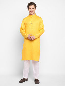 Devoiler - Regular Fit Long Kurta For Men
