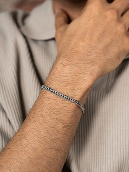 Shaya by CaratLane - Mens Echo 925 Silver Bracelet