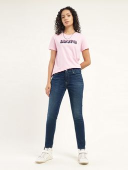 Levi's - Womens High Rise 724 Slim Straight Fit Jeans