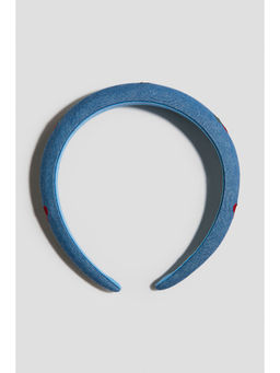 H&M - Girls Blue Wide Alice Hairband