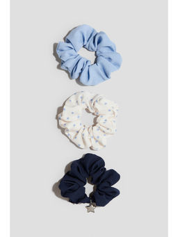 H&M - Girls Multi-Color 3-pack scrunchies
