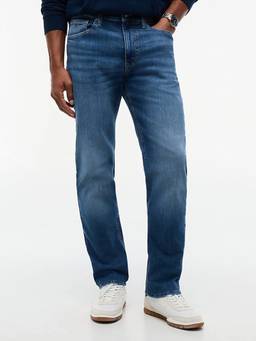 Tommy Hilfiger - Rinse-Wash Slim Fit Mid Rise Jeans