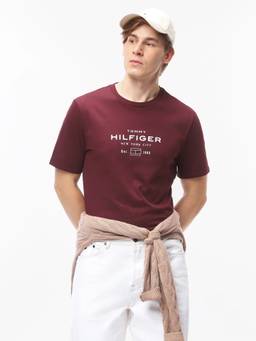 Tommy Hilfiger - Logo Regular Fit Cotton T-Shirt