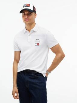 Tommy Hilfiger - Printed Regular Fit Cotton Polo T-Shirt