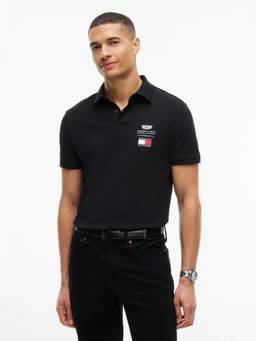 Tommy Hilfiger - Printed Regular Fit Cotton Polo T-Shirt