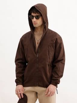 WROGN - Solid Comfort Fit Hooded Jacket