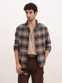 WROGN - Regular Fit Checkered Jacket