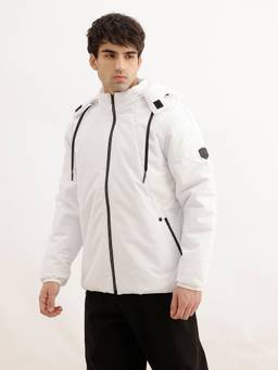 WROGN - Solid Comfort Fit Hooded Jacket