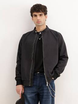 WROGN - Solid Slim Fit Denim Jacket