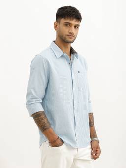 WROGN - Classic Regular Fit Striped Shirt