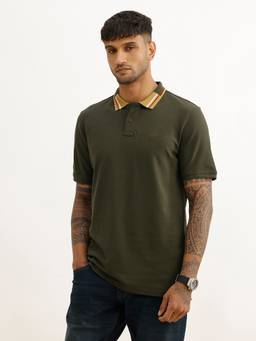 WROGN - Classic Contrast Collar Polo T-Shirt