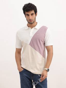 WROGN - Classic Slim Fit Cut And Sew Polo T-Shirt