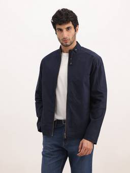 WROGN - Regular Fit Solid Zipper Jacket
