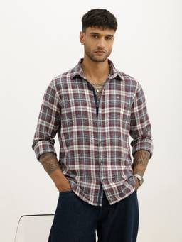 WROGN - Classic Slim Fit Checkered Shirt