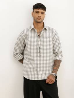 WROGN - Classic Slim Fit Checkered Shirt