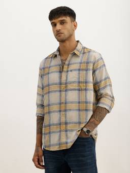 WROGN - Classic Slim Fit Checkered Shirt