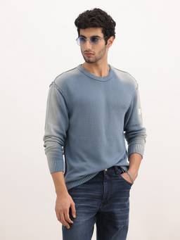 WROGN - Comfort Fit Faded Sweater