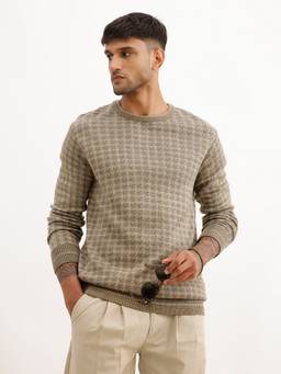 WROGN - Classic Knitted Full Sleeve Sweater