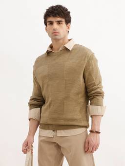 WROGN - Regular Fit Textured Sweater