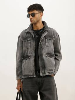 WROGN - Relaxed Fit Double Pocket Denim Jacket