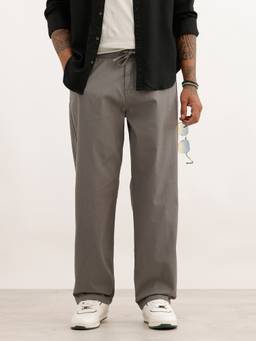 WROGN - Solid Loose Fit Drawstring Trousers