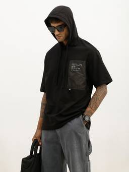 WROGN - Classic Oversized Hooded T-Shirt