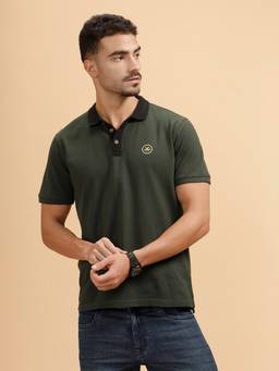 WROGN - Solid Slim Fit Polo T-Shirt