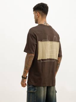 WROGN - Oversized Placement Printed T-Shirt