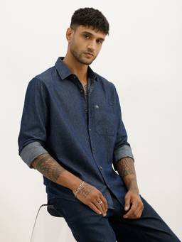 WROGN - Classic Regular Fit Denim Shirt