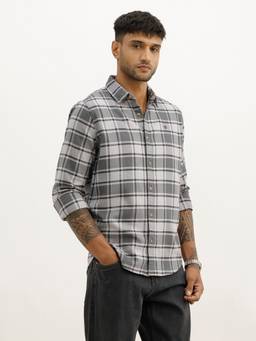 WROGN - Classic Regular Fit Checkered Shirt