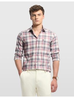 Arrow Sports - Men Multi-Color Tartan Checks Chelsea Slim Fit Shirt