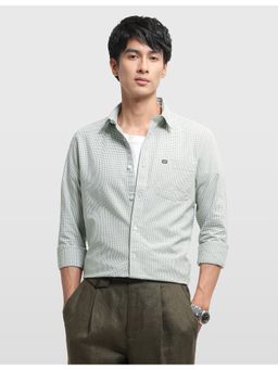 Arrow Sports - Men Green Oxford Gingham Checks Shirt