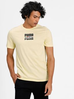 Puma - International Men Yellow T-Shirt