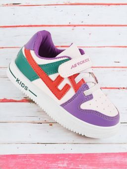 Lil Lollipop - Kids Sneakers with Velcro - Purple