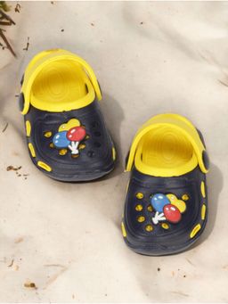Lil Lollipop - Kids Balloon Applique Anti-Slip Clogs - Black