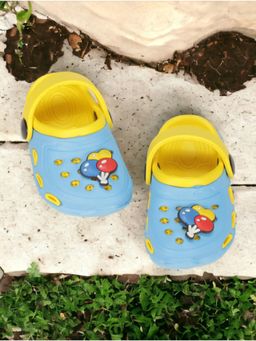 Lil Lollipop - Kids Balloon Applique Anti-Slip Clogs - Blue