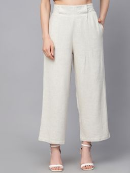 Gipsy - Casual Linen Ladies Pant for Women