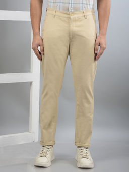 CRIMSOUNE CLUB - Club Men Beige Trouser