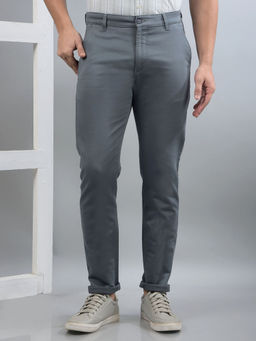CRIMSOUNE CLUB - Club Men Grey Trouser