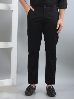 CRIMSOUNE CLUB - Club Men Black Trouser