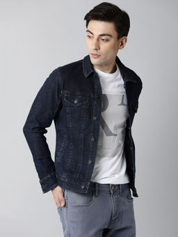 Rare Rabbit - Indi Navy Blue Jacket